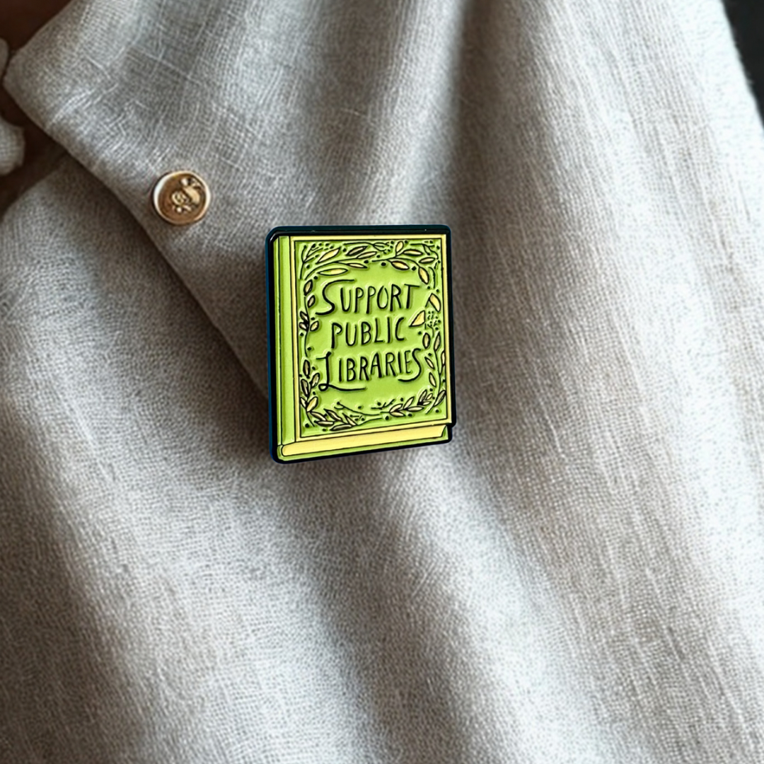 Support Public Libraries Pin