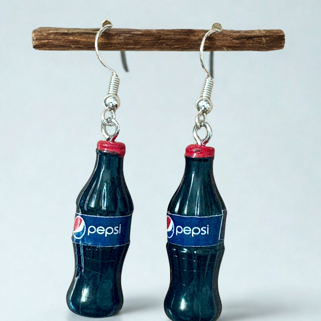 Pepsi Bottle Earrings