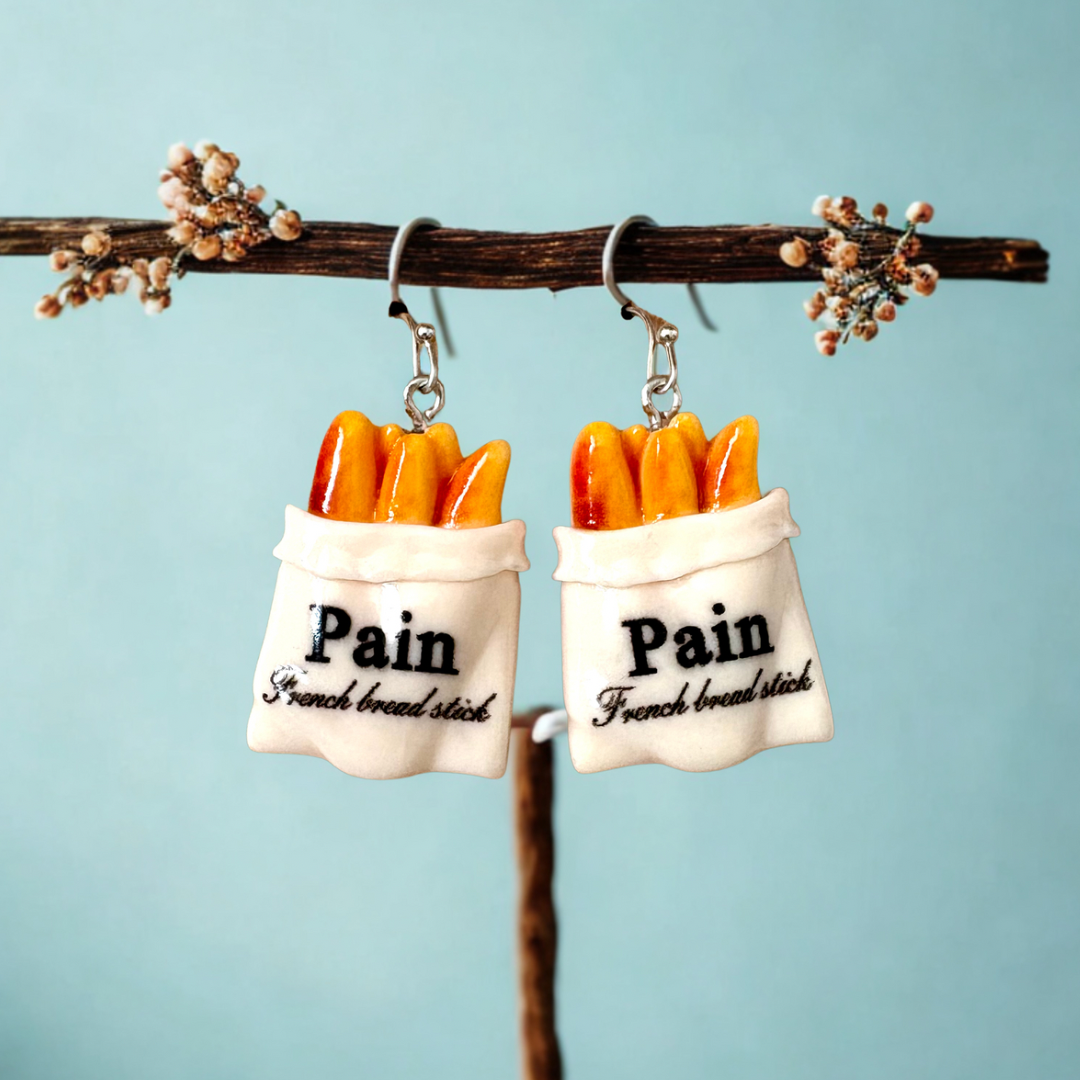 Pain D’epi Wheat Stalk Earrings