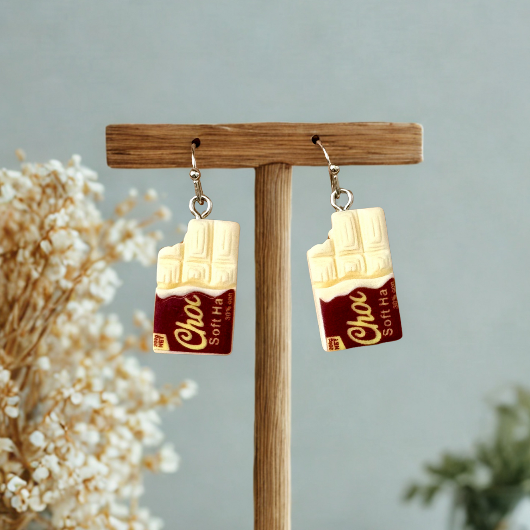 White Chocolate Earrings