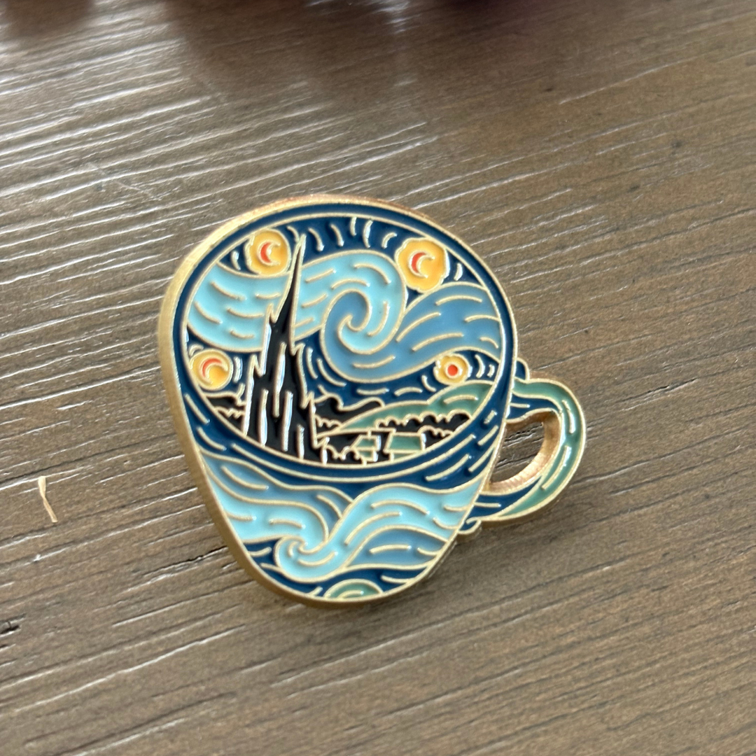 Mushroom Vial and Paint Pins