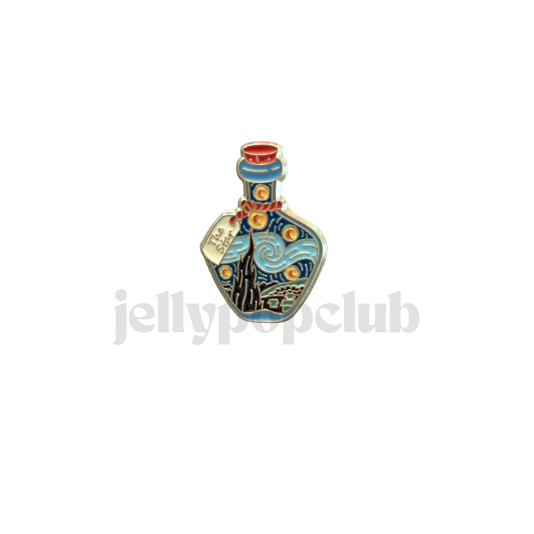 Mushroom Vial and Paint Pins