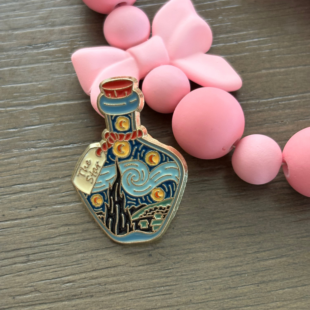 Mushroom Vial and Paint Pins