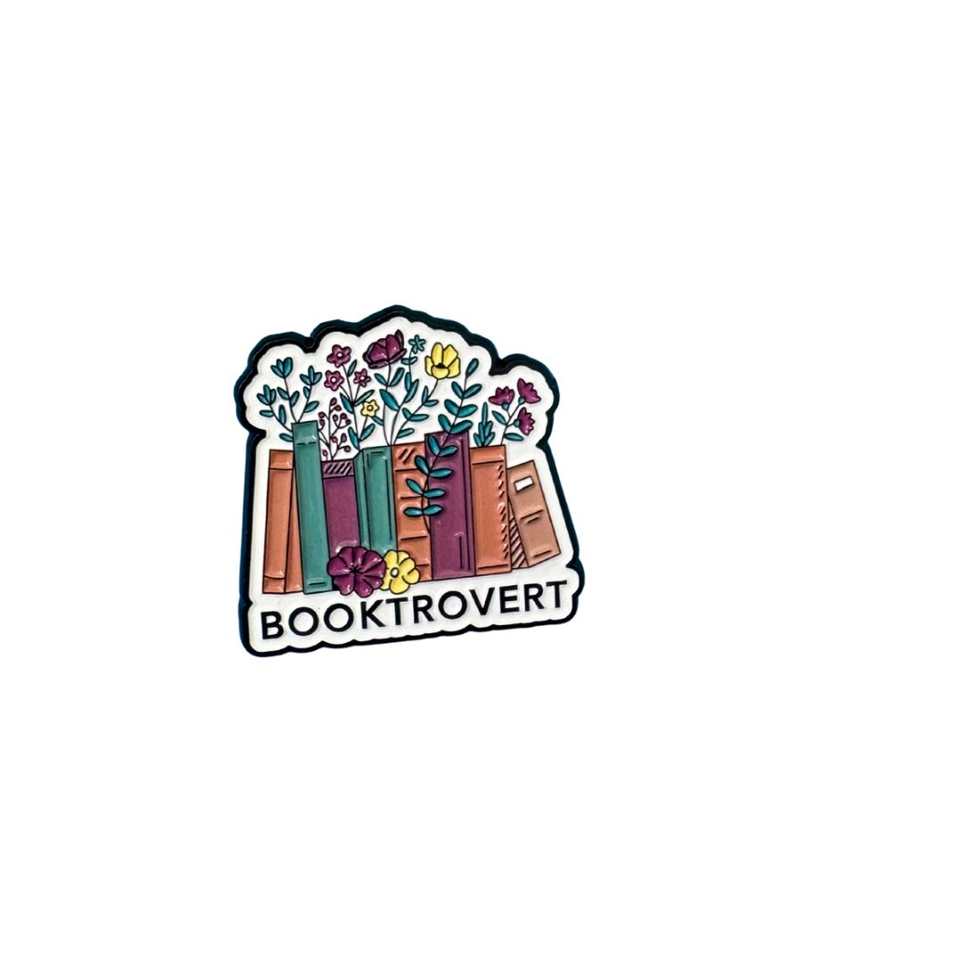 Booktrovert Pin