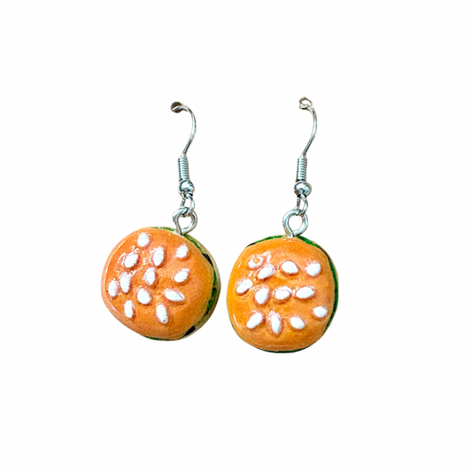 Hamburger Earrings