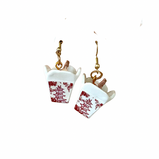 Chinese Takeout Earrings